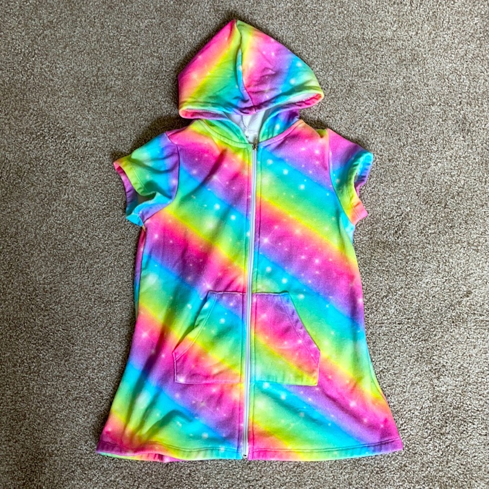 Girls Terry Swim Suit Cover Up